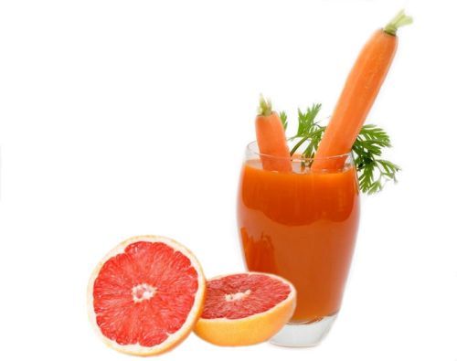 Грейпфрут и морковь сок