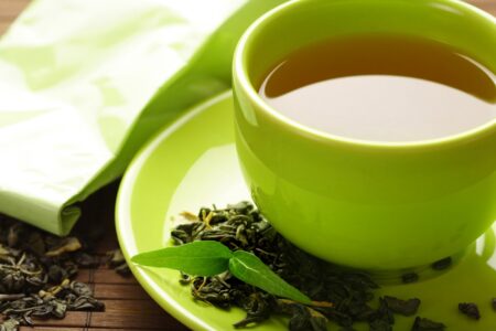 Зеленый чай напиток