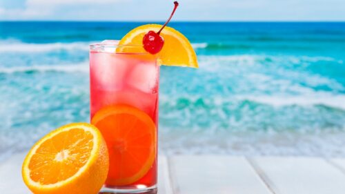 Секс на пляже. Рецепт напитка с водкой.