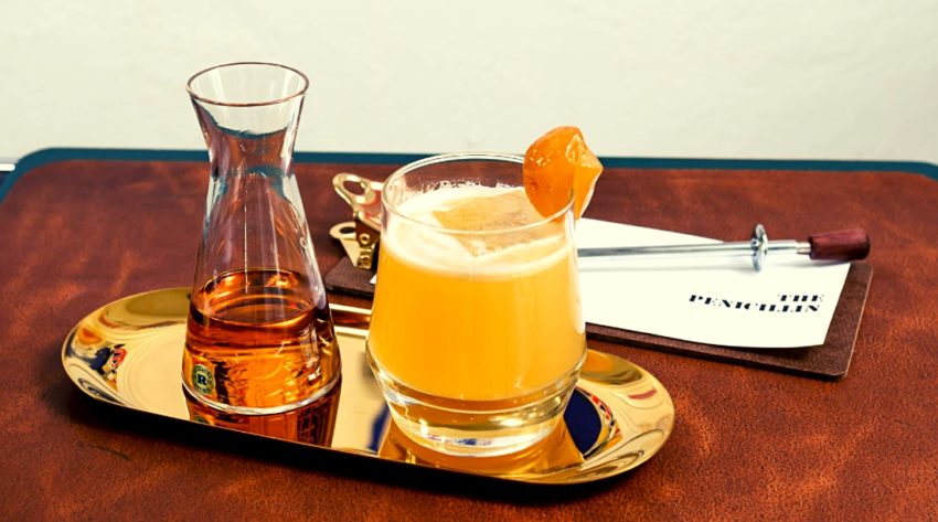 ПЕНИЦИЛЛИН — РЕЦЕПТ КОКТЕЙЛЯ - Напитки мира