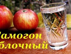 самогон из яблок