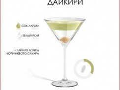 Дайкири коктейль приготовить
